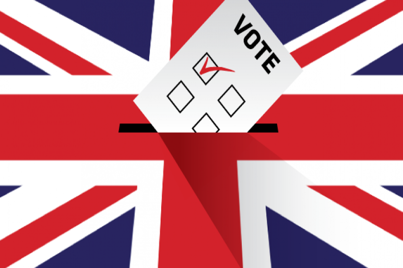 تيريزا ماي تستمر في صدارة استطلاعات الرأي حول الانتخابات البريطانية
