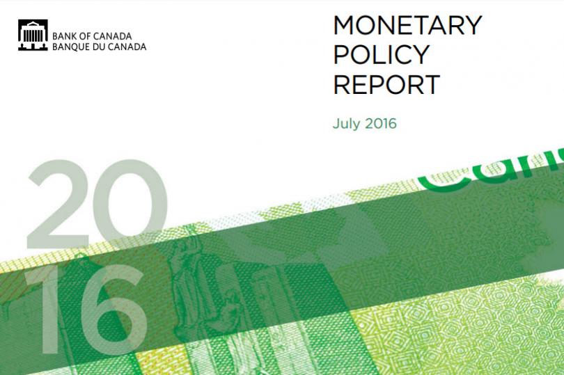 أهم نقاط تقرير السياسة النقدية الصادر عن بنك كندا - 13 يوليو
