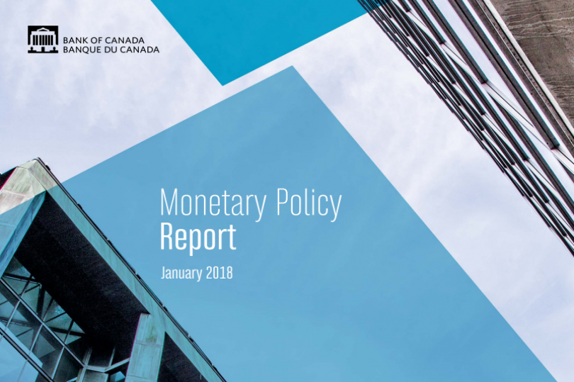 ملخص السياسة النقدية الصادر عن بنك كندا - 17 يناير