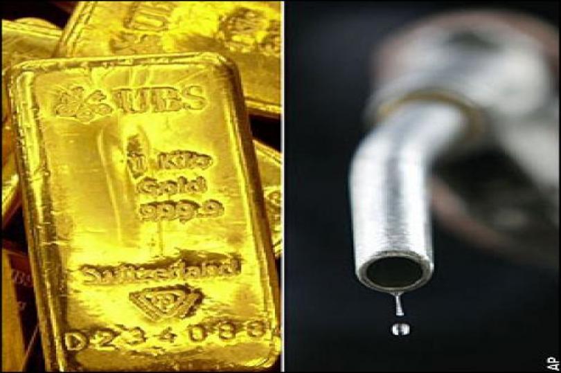 ارتفاع الذهب وتراجع النفط بسبب التوترات في شبه الجزيرة الكورية