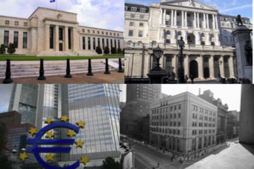 تجمّع ستة بنوك مركزية من اجل تعزيز السيولة النقدية